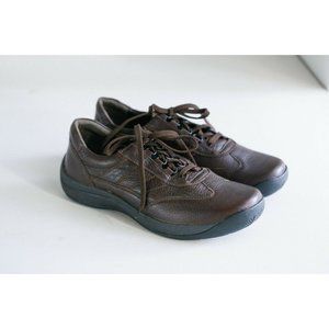 Mephisto Brown Leather Comfort Lace up Casual Shoes ***NO INSOLES****